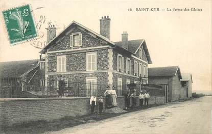 CPA FRANCE 78 "Saint Cyr, la Ferme des Glaises"