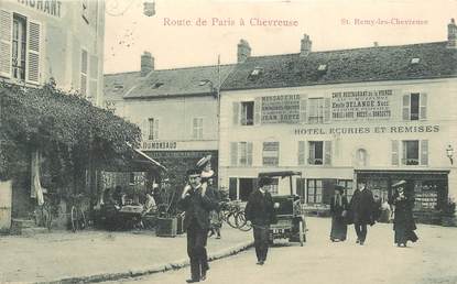 CPA FRANCE 78 "Saint Rémy les Chevreuse, Route Paris à Chevreuse"