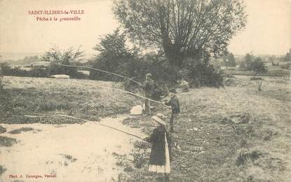 CPA FRANCE 78 "Saint Illiers la Ville, pêche à la grenouille"