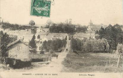 / CPA FRANCE 08 "Rumigny, av de la gare"