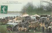 78 Yveline CPA FRANCE 78 "La Forêt de Rambouillet, fête du lundi de Pâques à l'Etang de la Tour"