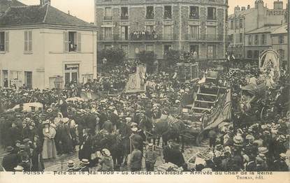 CPA FRANCE 78 "Poissy, Fête du 16 mai 1909, la grande cavalcade"