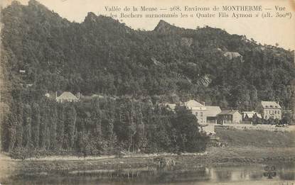 / CPA FRANCE 08 "Environs de Monthermé, vue sur les rochers, surnommées les quatre fils Aymon"