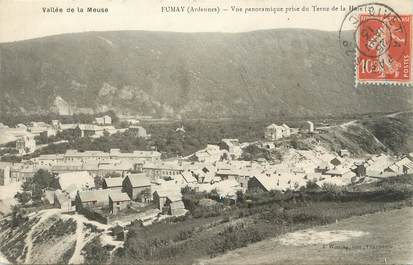 / CPA FRANCE 08 "Fumay, vue panoramique prise du Terne de la Haie"