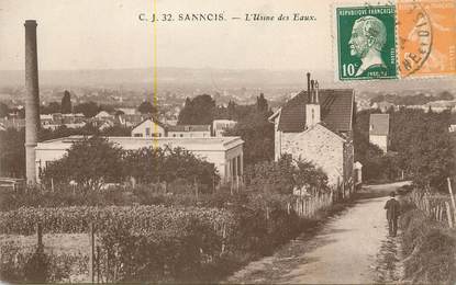 / CPA FRANCE 95 "Sannois, l'usine des Eaux"