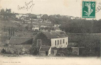 / CPA FRANCE 95 "Pontoise, Coteau de la rue Saint Jean"