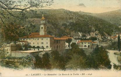 Laghet, le monastère et route de la Turbie