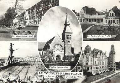 / CPSM FRANCE 62 "Le Touquet Paris Plage "