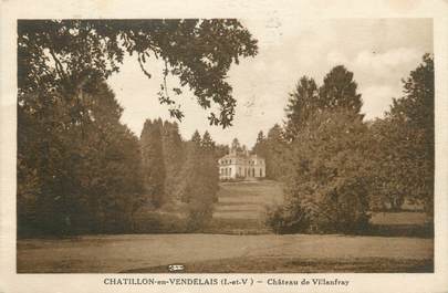 / CPA FRANCE 35 "Chatillon en Vendelais, château de Villanfray"