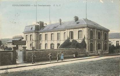 CPA FRANCE 77 "Coulommiers, la Gendarmerie nationale"