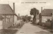 10 Aube / CPA FRANCE 10 "Saint Benoit sur Seine, route de Mergey"