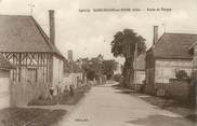 10 Aube / CPA FRANCE 10 "Saint Benoit sur Seine, route de Mergey"