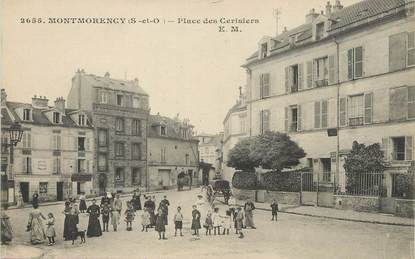 / CPA FRANCE 95 "Montmorency, place des Cerisiers"