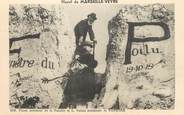 13 Bouch Du Rhone / CPA FRANCE 13 "Pointe Piazza, massif de Marseille Veyre "