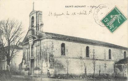 / CPA FRANCE 17 "Saint Aignan, église"
