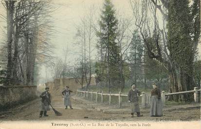 CPA FRANCE 95 "Taverny, la Rue de la Tuyolle, vers la Forêt"