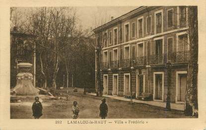 / CPA FRANCE 34 "Lamalou le Haut, villa frédéric"