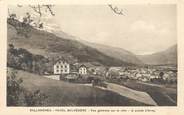 74 Haute Savoie / CPA FRANCE 74 "Sallanches, hôtel Belvédère, vue générale sur la ville"