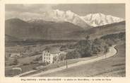 74 Haute Savoie / CPA FRANCE 74 "Sallanches, hôtel Belvédère, la chaine du Mont Blanc"