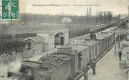 78 Yveline CPA FRANCE 78 "Verneuil sur Seine, panorama prise de la gare" / TRAIN