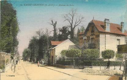 CPA FRANCE 95 "Saint Gratien, avenue de Soisy"