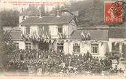 77 Seine Et Marne CPA FRANCE 77 "la Ferté Sous Jouarre, Fête du souvenir Français, 1907, la gare"