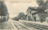 77 Seine Et Marne CPA FRANCE 77 "la Ferté Gaucher, la gare" / TRAIN