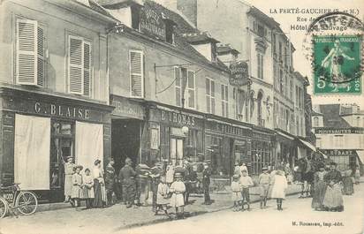 CPA FRANCE 77 "la Ferté Gaucher, Hotel du Sauvage"