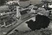 / CPSM FRANCE 63 "Arlanc ville, vue aérienne de la place de l'église"