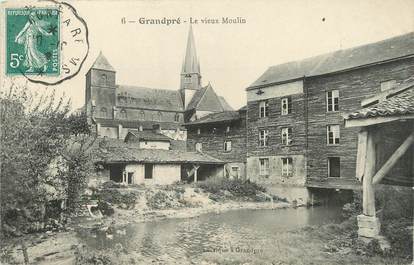 / CPA FRANCE 08 "Grandpré, le vieux moulin"