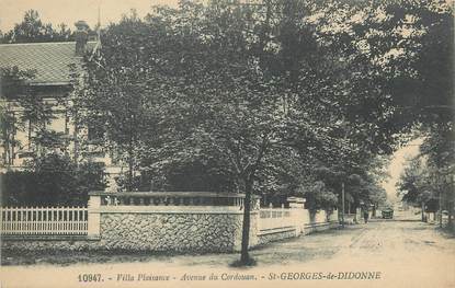 / CPA FRANCE 17 "Saint Georges de Didonne, villa Plaisance, avenue du Cordouan"
