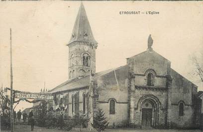 / CPA FRANCE 03 "Etroussat, l'église"