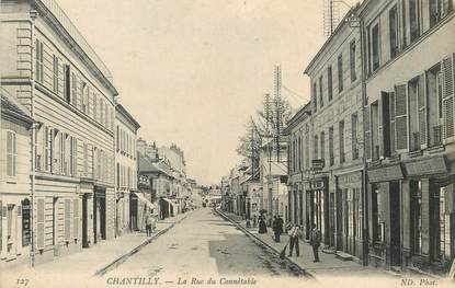 / CPA FRANCE 60 "Chantilly, la rue du Connétable "