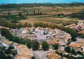 84 Vaucluse / CPSM FRANCE 84 "Villes sur Auzon, vue générale aérienne du centre ville"