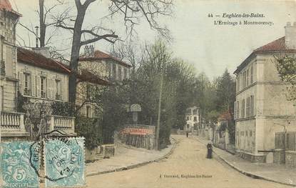 CPA FRANCE 95  "Enghien les Bains, L'Ermitage à Montmorency" / RESTAURANT