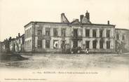 08 Ardenne / CPA FRANCE 08 "Bazeilles, mairie et école au lendemain de la bataille"