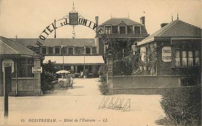 / CPA FRANCE 14 "Ouistreham, hôtel de l'univers "