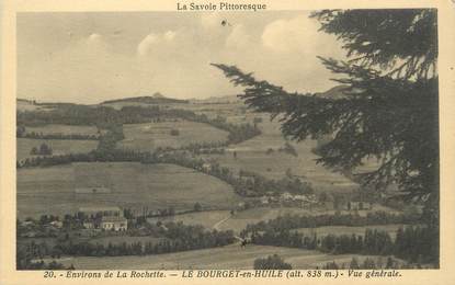 / CPA FRANCE 73 "Environs de La Rochette, Le Bourget en Huile, vue générale"