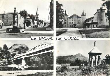 / CPSM FRANCE 63 "Le Breuil sur Couze "