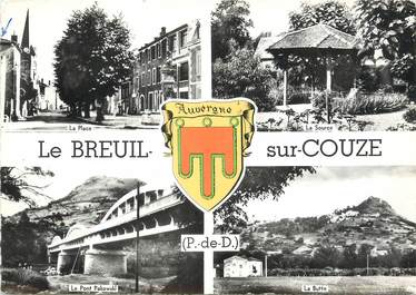 / CPSM FRANCE 63 " Le Breuil sur Couze "