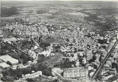 / CPSM FRANCE 63 "Chatelguyon, vue générale aérienne et le calvaire"