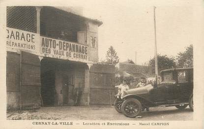 CPA FRANCE 78 "Cernay la ville, Marcel CAMPION, Auto dépannage des Vaux de Cernay"