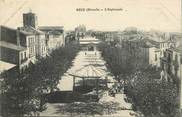 34 Herault CPA FRANCE 34 "Mèze, l'Esplanade" / KIOSQUE