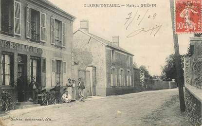 CPA FRANCE 78 "Clairefontaine, Maison Guérin, Restaurant"