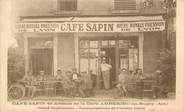 01 Ain CPA FRANCE 01 "Ambérieu en Bugey, Café Sapin"
