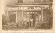 01 Ain CPA FRANCE 01 "Ambérieu en Bugey, Café Sapin"