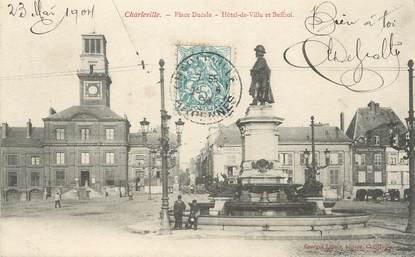 / CPA FRANCE 08 "Charleville, place Ducale"