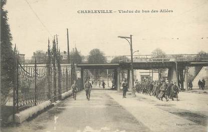 / CPA FRANCE 08 "Charleville, viaduc du bas des Allées"