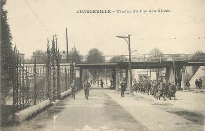 / CPA FRANCE 08 "Charleville, viaduc du bas des Allées"