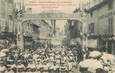 CPA FRANCE 01 "Bourg en Bresse, concours interrégional de la Fédération des Patronages de France du Sud Est, 1911, le défilé, Arc de Triomphe"